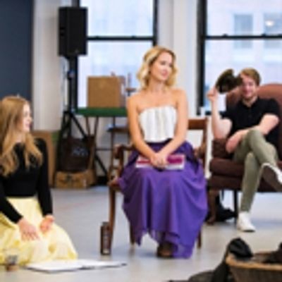 Photo Flash: Inside Rehearsal with Elizabeth McGovern, Anna Camp and More for Broadway&#039;s TIME AND THE CONWAYS