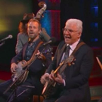 VIDEO: Steve Martin Talks Broadway's METEOR SHOWER; Performs New Song on LATE SHOW