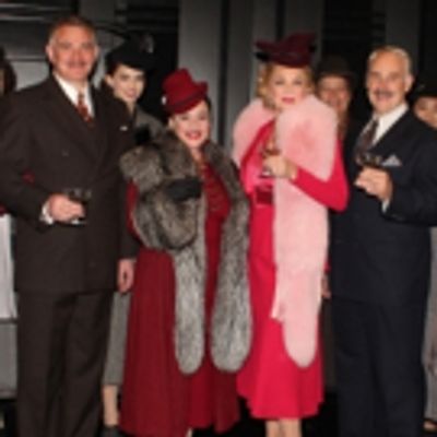 Photo Coverage: WAR PAINT Cast Toasts 100 Broadway Performances!