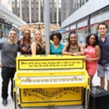 Photo Coverage: BEAUTIFUL Company Unveils Sing for Hope Piano!