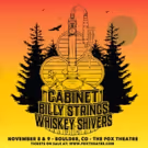 Cabinet, Billy Strings and Whiskey Shivers to Play the Fox This Fall