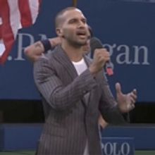 VIDEO: HAMILTON's Sydney James Harcourt Performs National Anthem at US Open