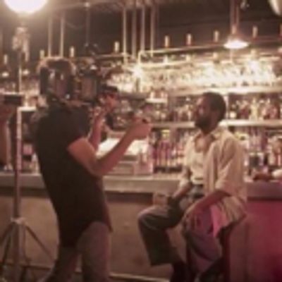 VIDEO: Go Behind the Scenes of the Trailer for FIVE GUYS NAMED MOE