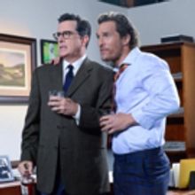 VIDEO: Matthew McConaughey Revives Stephen's Old 'Exit 57' Sketch on LATE SHOW
