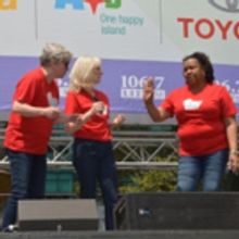 TV: CURVY WIDOW Makes a Match at Broadway in Bryant Park!