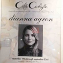 Photo Coverage: Dianna Agron Makes Cafe' Carlyle Debut