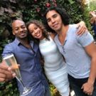 Photo Flash: Brandon Victor Dixon Toasts Final Performance in Broadway's HAMILTON