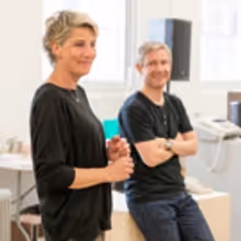 Photo Flash: In Rehearsals for LABOUR OF LOVE, Starring Martin Freeman and Tamsin…