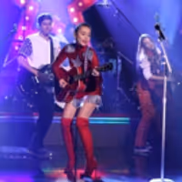 VIDEO: Miley Cyrus Covers Nancy Sinatra Classic 'These Boots Were Made for Walking' Video
