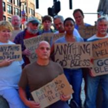 ANYTHING HELPS GOD BLESS Opens Friday at Snow Lion Rep