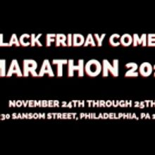 PHIT Comedy Seeks Submissions for 2017 Black Friday Comedy Marathon