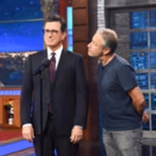 VIDEO: Jon Stewart Grants Trump's Request for Equal Time on Late-Night