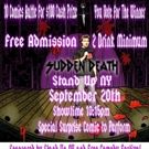 SUDDEN DEATH Comedy Tournament Set for Stand Up NY