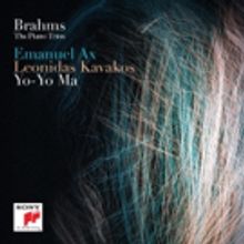 Emanuel Ax, Leonidas Kavakos and Yo-Yo Ma Record BRAHMS: THE PIANO TRIOS