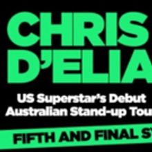 Comedian Chris D'elia Adds Fifth and Final Show to Sydney Lineup this October