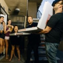 VIDEO: Seth Rogan & James Corden Deliver Pizzas to Total Strangers in L.A.