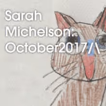 Sarah Michelson's OCTOBER 2017/ Coming to The Kitchen