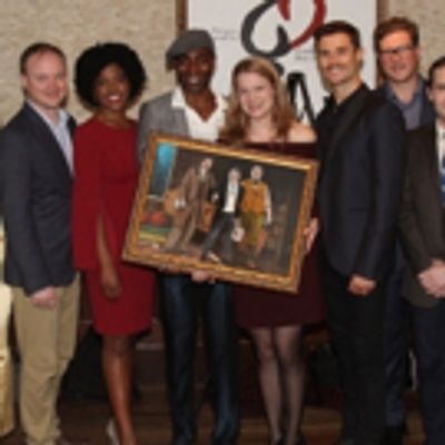 Photo Coverage: THE PLAY THE GOES WRONG Unveils a Portrait So Right at Tony&#039;s DiNapoli