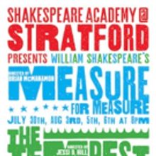 The Shakespeare Academy @ Stratford Presents its 4th Season: THE TEMPEST and MEASURE