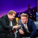 VIDEO: Gordon Ramsay Eats a Disgusting Serving of Revenge on LATE LATE SHOW