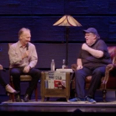 VIDEO:  Bill Maher and Arianna Huffington Talk Trump with Michael Moore at TERMS OF MY SURRENDER