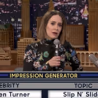 VIDEO: Sarah Paulson Channels Drew Barrymore & More on TONIGHT SHOW's 'Wheel of… Video