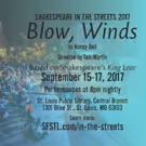 Joneal Joplin to Lead Shakespeare in the Streets' BLOW, WINDS; Cast Announced