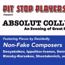 Pit Stop Players Presents 'Absolut Collusion' – An Evening Of Great Russian Music