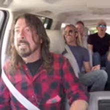VIDEO: Foo Fighters Join James Corden for Latest CARPOOL KARAOKE