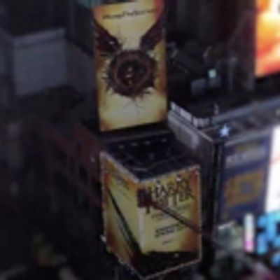 VIDEO: Magical Time Lapse! Watch the HARRY POTTER AND THE CURSED CHILD Poster Appear in Times Square