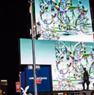 Lattice Domain Turns Times Square Psychedelic