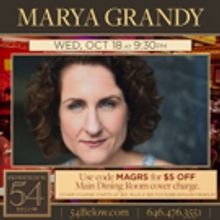 Marya Grandy to Make Feinstein's/54 Below Solo Debut This Fall