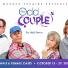 Local Acting Elite Star in Neil Simon's THE ODD COUPLE at Garden Theatre