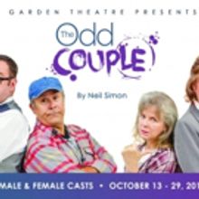 Local Acting Elite Star in Neil Simon's THE ODD COUPLE at Garden Theatre