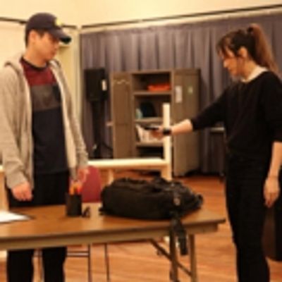 Photo Flash: Inside Rehearsal for Julia Cho&#039;s OFFICE HOUR at The Public