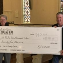 Engeman Theater Donates $25,000 to St. Paul's UMC Capital Campaign