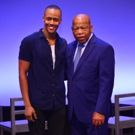 Photo Flash: NYMF's FREEDOM RIDERS Gets Visit From Real-Life Freedom Rider John Lewis
