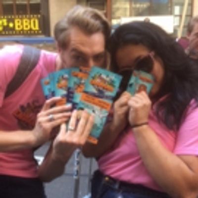 Photo Flash: Eco-Musical ENDANGERED! Visits BC/EFA&#039;s Broadway Flea Market