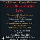 Richmond County Orchestra's FROM RUSSIA WITH LOVE to Feature World Premiere…