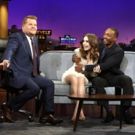 VIDEO: Lily Collins Gives Anthony Mackie & James Eyebrow Access on LATE LATE SHOW
