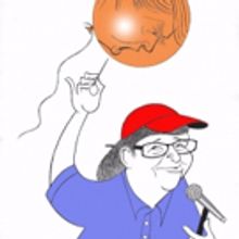 BWW Exclusive: Ken Fallin Draws the Stage - Michael Moore in THE TERMS OF MY SURRENDE