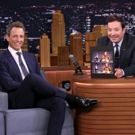VIDEO: Late Night Hosts Unite - Seth Meyers Visits TONIGHT SHOW STARRING JIMMY FALLON