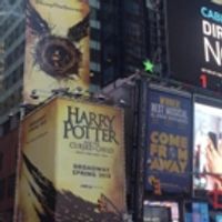VIDEO: HARRY POTTER AND THE CURSED CHILD is Up in Times Square Video