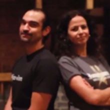 VIDEO: Javier Munoz and Mandy Gonzalez Swap Roles for #Ham4All