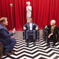 VIDEO: Judi Dench Finds Herself in the 'Twin Peaks' Red Room on LATE LATE SHOW Video