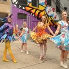 Photo Flash: First Look at Cirque du Soleil's LUZIA-Inspired Mural in Wabash Arts…