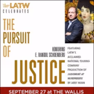 LATW to Honor E. Randol Schoenberg at 'PURSUIT OF JUSTICE' This Fall