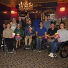 Photo Flash: US Open Wheelchair Athletes Spend Sweet Evening at Broadway's CHARLIE AN