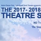 THE IMPORTANCE OF BEING EARNEST and SPRING AWAKENING Highlight Notre Dame FTT's…