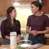 Backstage Bite with Katie Lynch: Barrett Doss Whips Up Groundhog Crumbles! Video